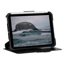 UAG Rugged Case for iPad Mini (6th Gen, 2021) [8.3-inch] - Metropolis SE Black - Étui à rabat pour tab... (12328X114040)_4